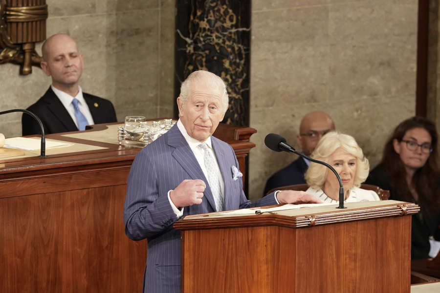 Carlos III reivindica ante el Congreso de EE.UU. que la relación bilateral es