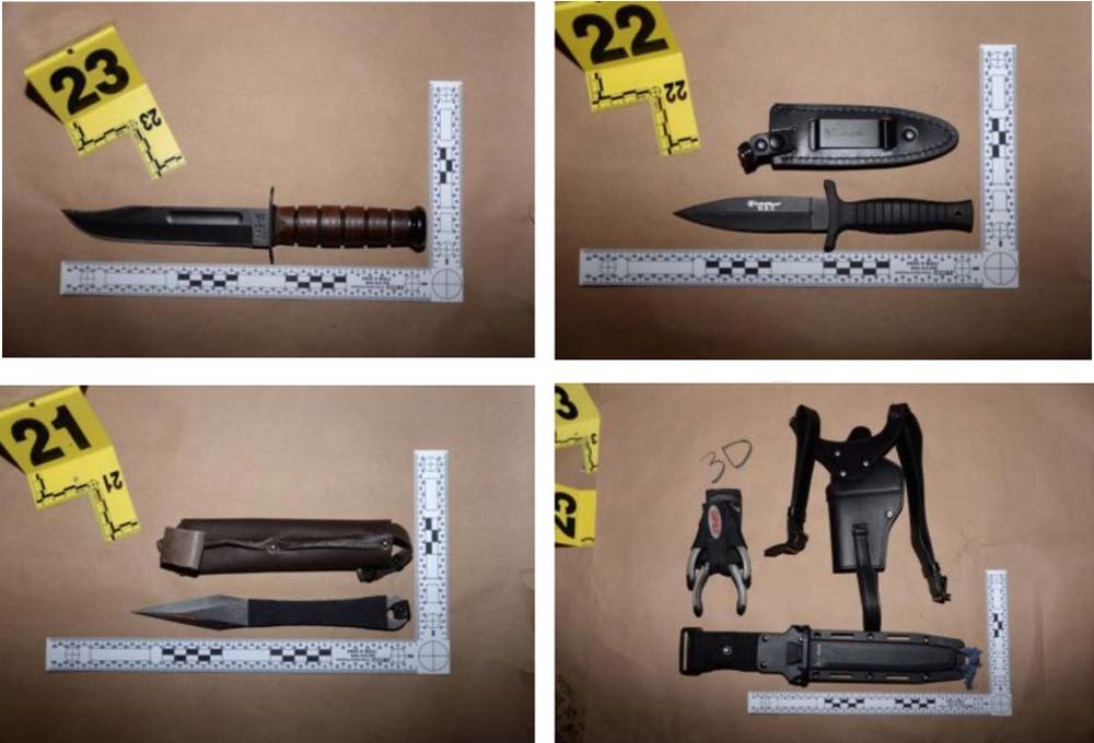 El DOJ difunde fotograf&iacute;as de las armas portadas por el asaltante de la gala de corresponsales