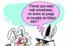 ¡Tienes que estar más actualizado! caricatura