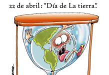 22 de abril: "Día de la tierra" caricatura