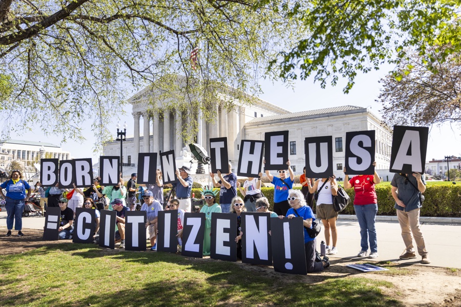 Supreme Court hears oral arguments in birthright citizenship case Supreme Court hears oral arguments in birthright citizenship case