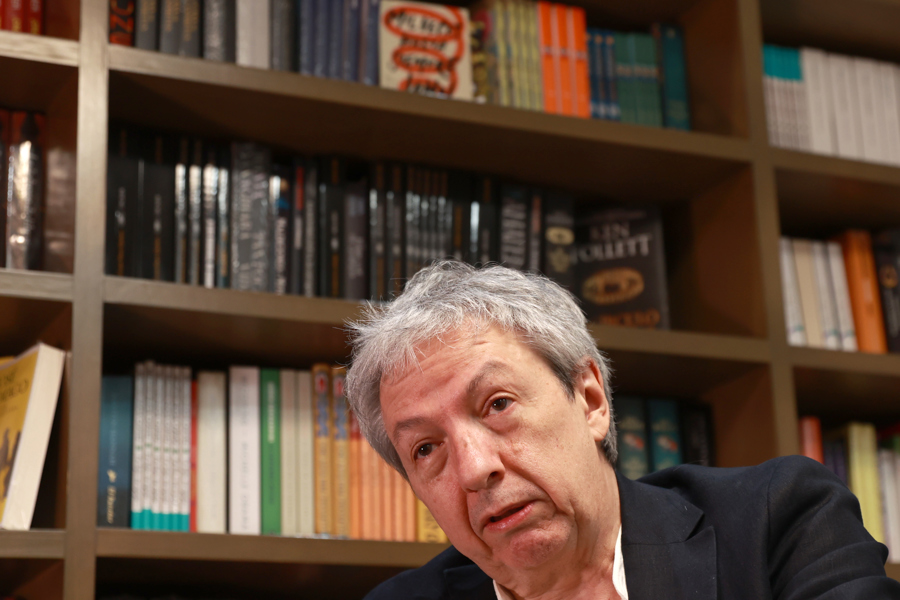 El escritor mexicano David Toscana