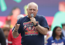 El ministro de Interior y Justicia, Diosdado Cabello,