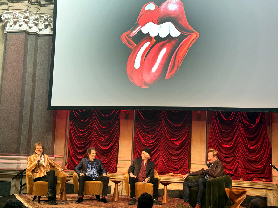 Los Rolling Stones llegan al hotel Weylin de Nueva York para presentar su nuevo disco Los Rolling Stones llegan al hotel Weylin de Nueva York para presentar su nuevo disco