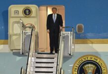 Donald Trump llega a Pekín para su segunda visita a China desde 2017 Trump