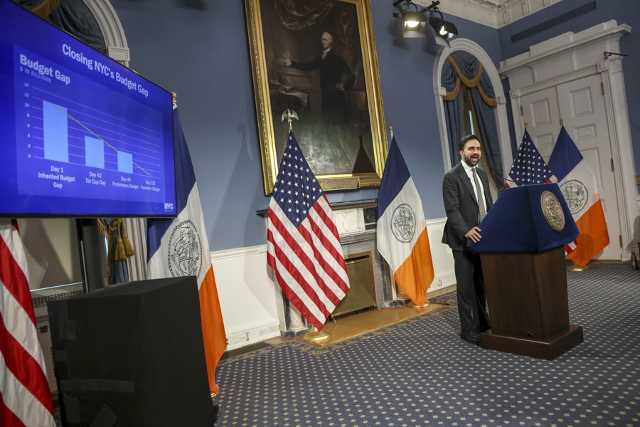 NYC mayor Zohran Mamdani presents a fiscal year executive budget NYC mayor Zohran Mamdani presents a fiscal year executive budget