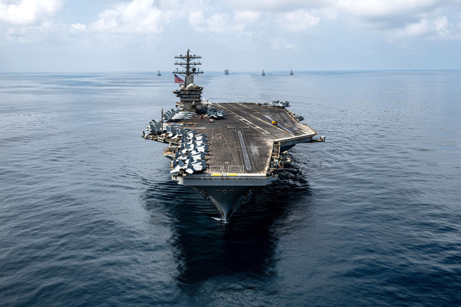 El portaviones Nimitz de EE.UU. es desplegado en el Caribe en plena campaña contra Cuba El portaviones Nimitz de EE.UU. es desplegado en el Caribe en plena campaña contra Cuba