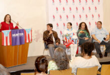 Daddy Yankee y la ex Miss Universo Dayanara Torres encabezan desfile boricua en Nueva York