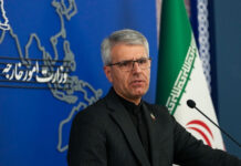 El portavoz del Ministerio de Exteriores iraní, Ismail Bagaei,