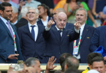 El presidente de la FIFA Gianni Infantino