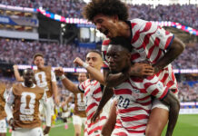 4-1. Estados Unidos brilla en su debut mundialista y golea a Paraguay