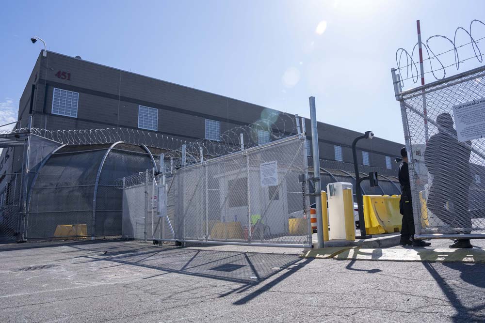 Fotograf&iacute;a que muestra el centro de detenci&oacute;n de inmigrantes Delaney Hall estemi&eacute;rcoles, en Nueva Jersey.