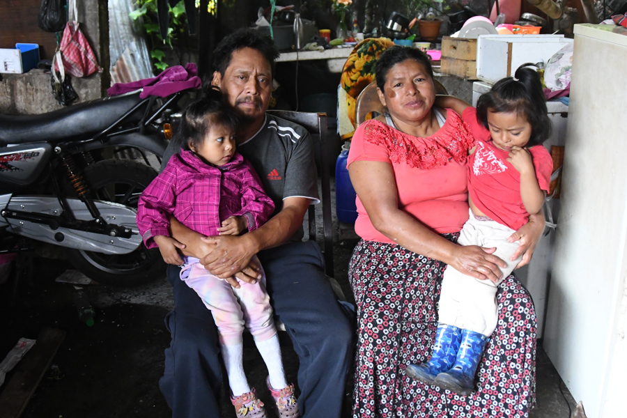 Nohemy Velásquez, madre guatemalteca de cinco hijos
