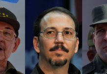 Sancionados, ministros y negociadores: Quién es quién en la familia de Raúl Castro Raúl Castro (i), a su hijo Alejandro Castro Espín (c), y a su nieto Raúl Guillermo Rodríguez Castro