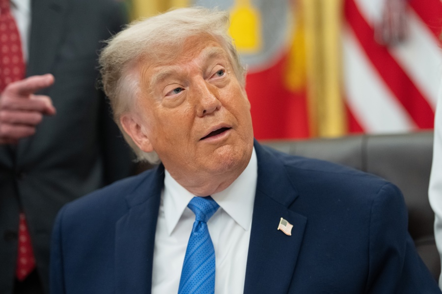 US President Donald Trump signs Secure America Act Donald Trump