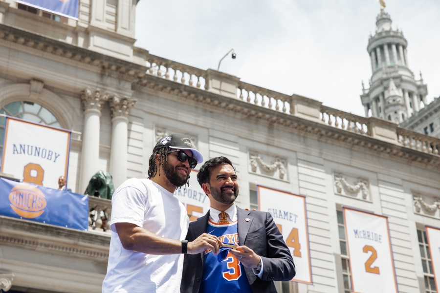 New York Knicks ticker-tape victory parade