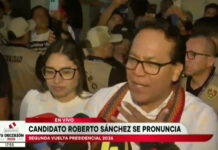 "Nadie puede decir 'ya gané'", afirma Sánchez esperanzado por el empate en sondeos en Perú candidato a la Presidencia de Perú Roberto Sánchez