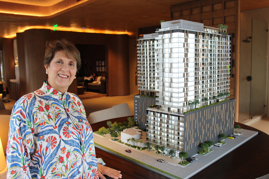 ejecutiva de ventas de The William Residences, Liliana Pinto