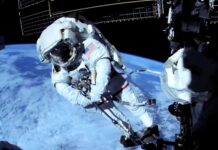 Astronautas de la NASA reparan un brazo robótico de la EEI en caminata espacial de 7 horas