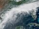 el estado del clima en el Golfo de México.
