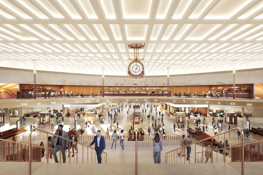 Presentan diseños de la reforma de Penn Station de Nueva York con el sello de Trump Presentan diseños de la reforma de Penn Station de Nueva York con el sello de Trump