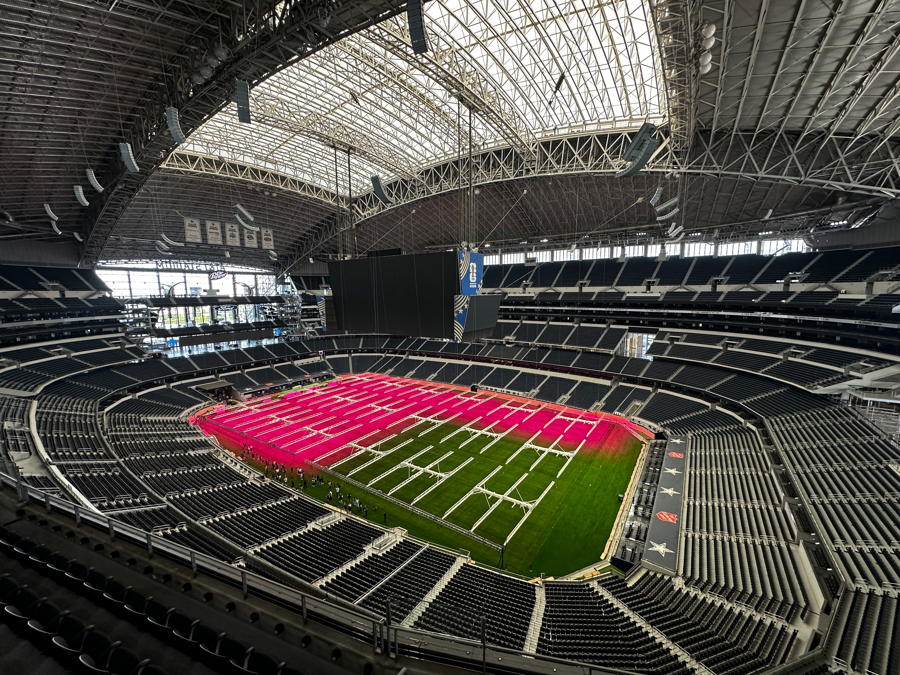 Dallas es la sede con más partidos del Mundial y demuestra que en Texas todo es más grande