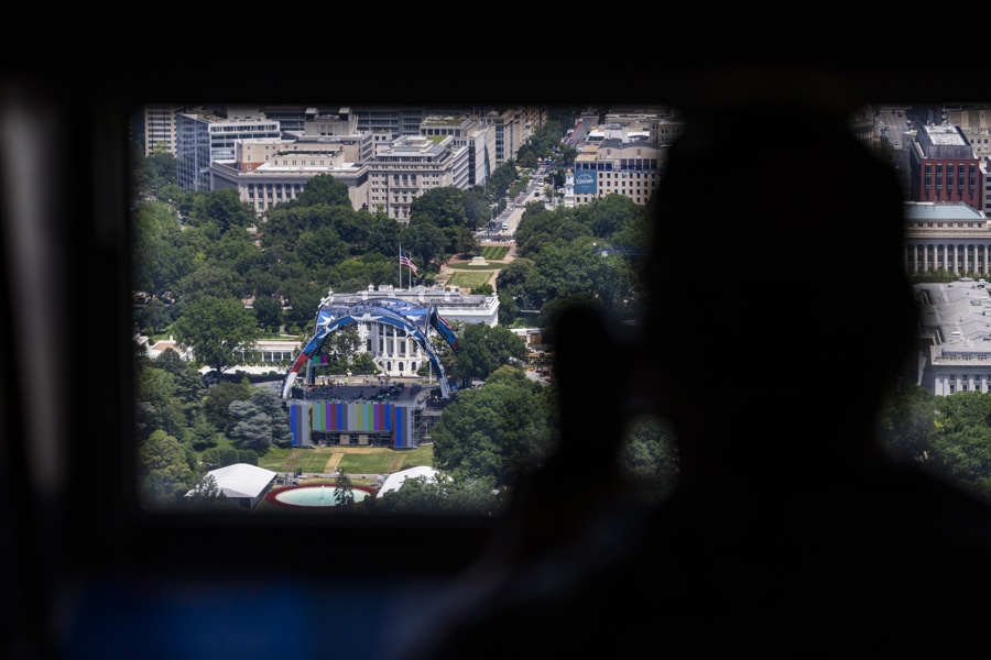 Work continutes on DC landmarks ahead of America 250 celebration