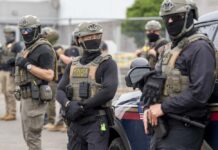 ICE en Nueva Jersey: agentes custodian el centro de detención Delaney Hall