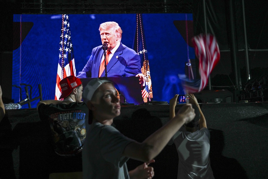 The 250th Independence Day celebration on the National Mall Trump