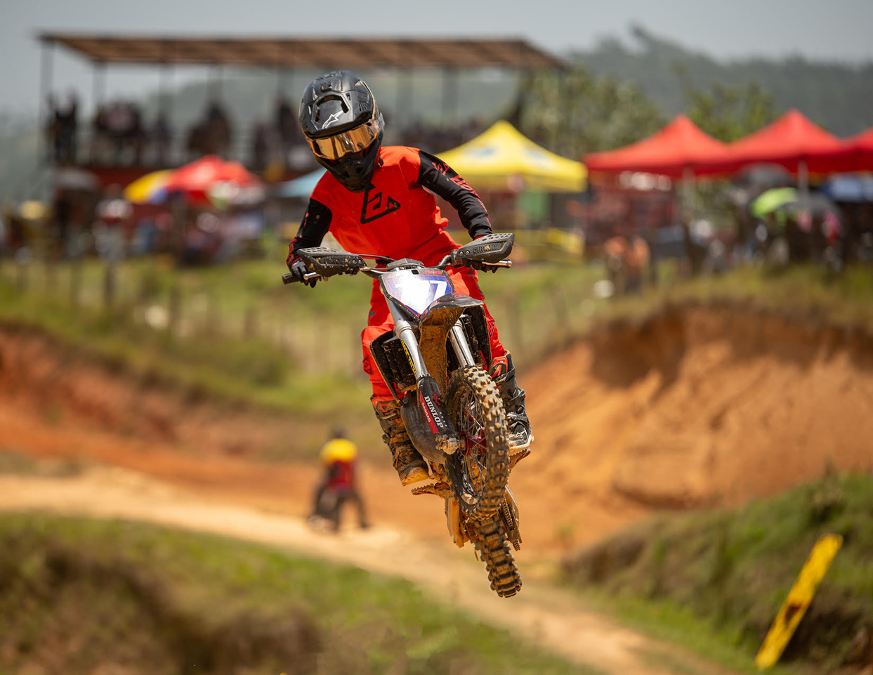 Adriel Jung - 11 años de edad. Piloto del República Dominicana Racing Team en la categoría 65cc y 85ccB con el número 777