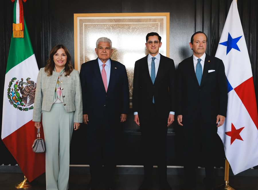 México recibe al presidente de Panamá con miras a fortalecer el
