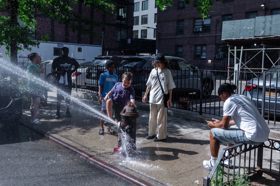 New York faces an extreme heat warning ola de calor
