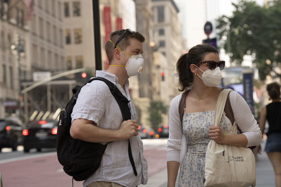 El humo y la mala calidad del aire persisten en parte de EEUU por los incendios en Canadá