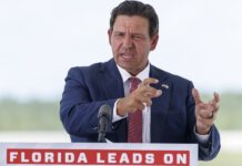 Florida Governor press conference at Alligator Alcatraz detention center