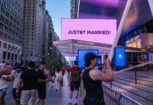 Taylor Swift's wedding at Madison Square Garden in New York