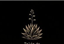 Telón de Agave logo negro