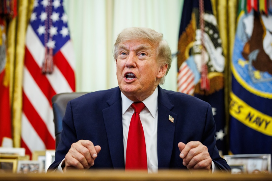 US President Donald Trump signs executive order on vehicle repairs Donald Trump