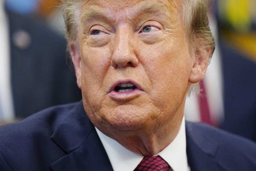 US President Donald Trump announces US nuclear innovation measures at White House US President Donald Trump announces US nuclear innovation measures at White House