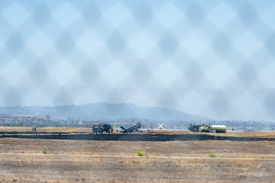 F-35 fighter jet crashes near Marine Corps Air Station Miramar