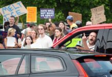 Protest after ICE involved fatal shooting in Maine