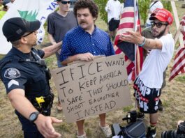 Protest after ICE involved fatal shooting in Maine
