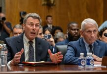 La Fiscalía de Luisiana se suma a investigaciones a Fauci y complica su futuro judicial Former NIAID director Anthony Fauci testifies before the Senate