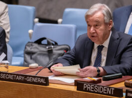 Guterres dice que EE.UU. pagará "muy pronto" 725 millones de dólares de su deuda con la ONU António Guterres,