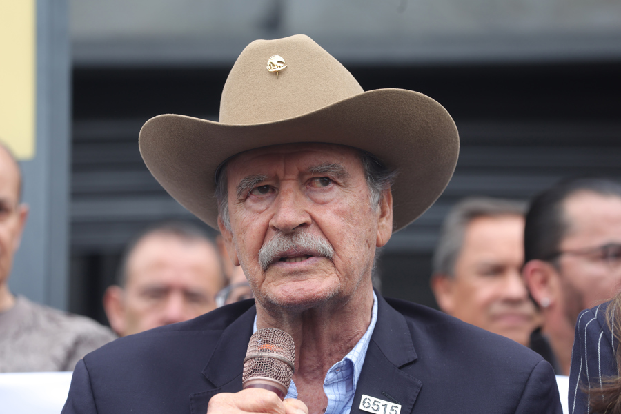El expresidente de M&eacute;xico Vicente Fox