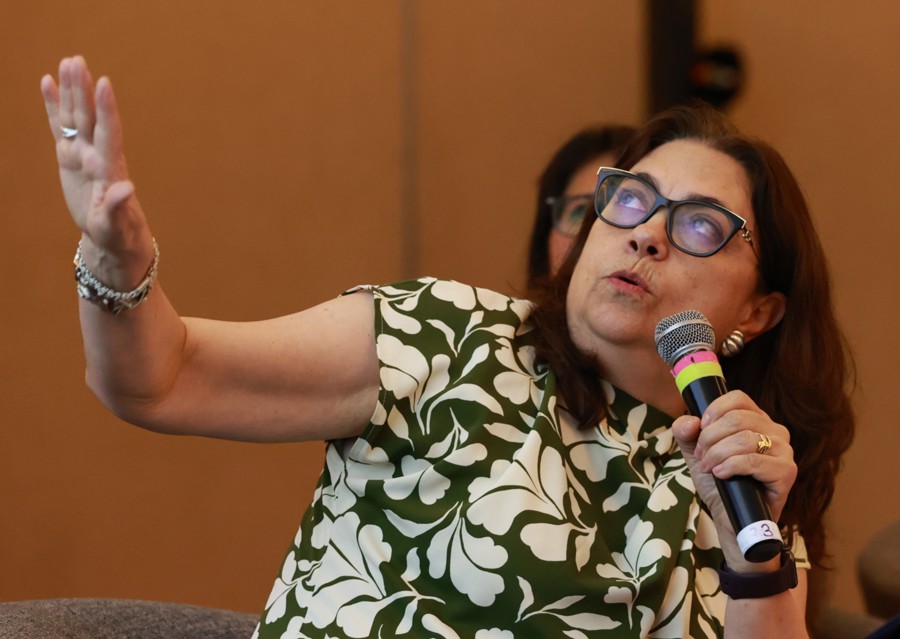 La directora general de Gestión y Conservación de Mares y Costas de Semarnat, Margarita Caso