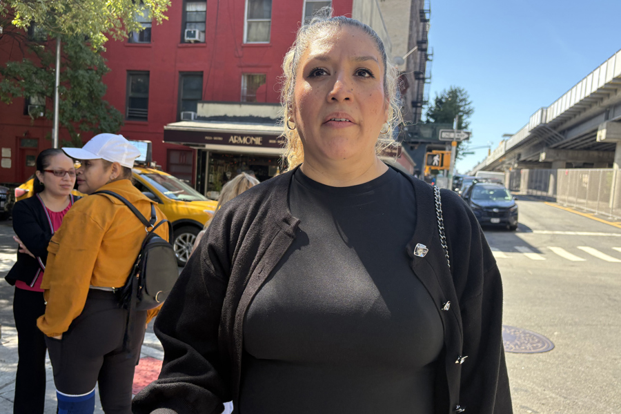 La propietaria de una carnicer&iacute;a, Josefina Aguirre