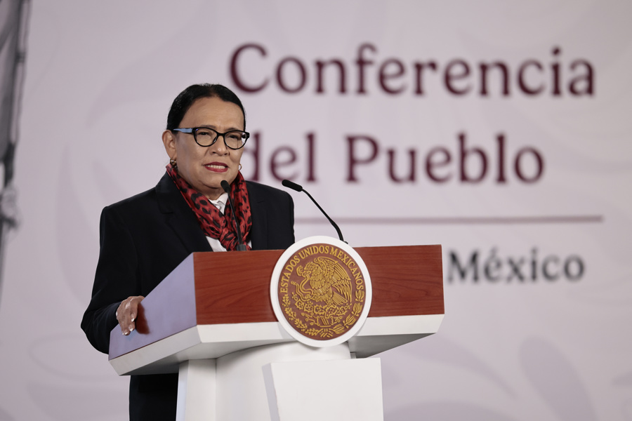 México expresa a EE.UU. su rechazo al envío de mexicanos deportados a terceros países La secretaria de Gobernación, Rosa Icela Rodríguez