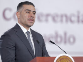 México intercepta arsenal de 210 armas procedente de Texas para grupos criminales Gobierno afirma que los homicidios en México cayeron un 44 % desde la llegada de Sheinbaum