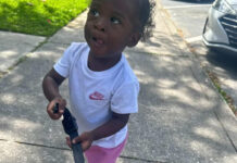 A’mahri Robinson, de 2 años, fue asesinado mientras estaba en brazos de su madre en marzo. (Ladonna Johnson)