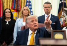 Trump lleva su agenda económica a Los Ángeles en un acto privado en su campo de golf Trump